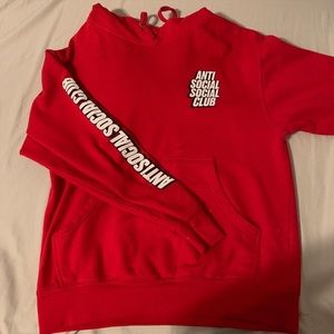 Anti social social club hoodie